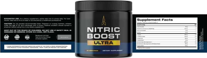 nitric boost ultra ingredients